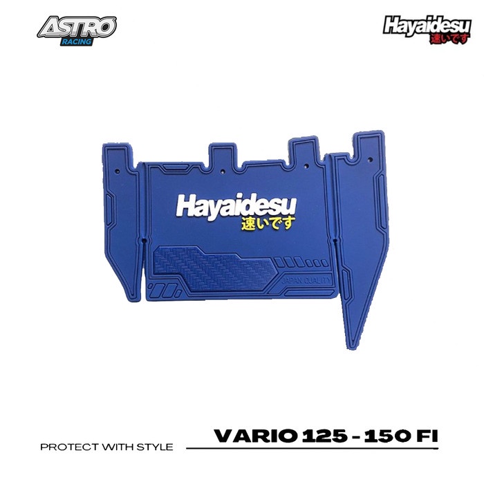 Penahan Lumpur Vario 125 Vario 150 Hayaidesu Mudflap Aksesoris Variasi - Biru