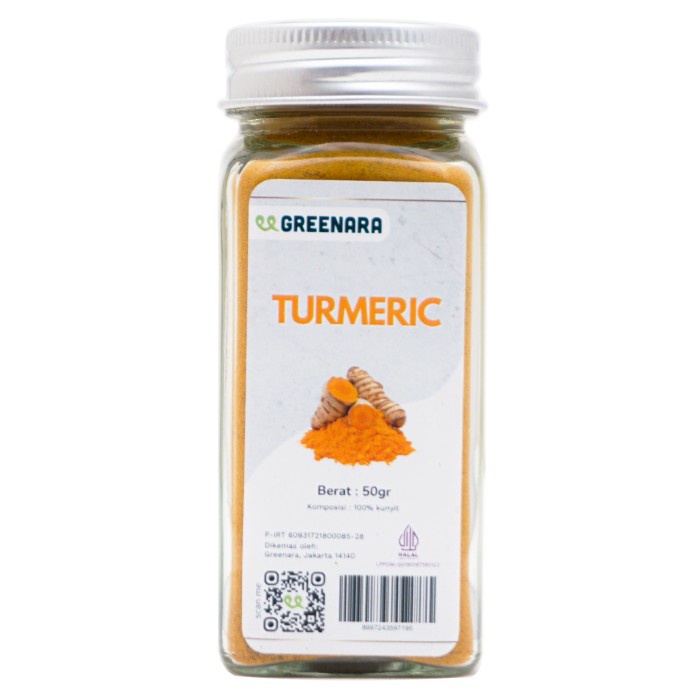 

[KUALITAS PREMIUM] Kunyit Bubuk 50gr / Turmeric Termurah