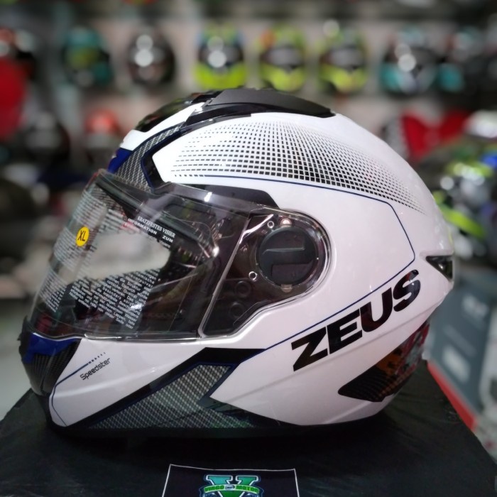 HELM ZEUS fullface- ZS-811 WHITE/BLACK - M