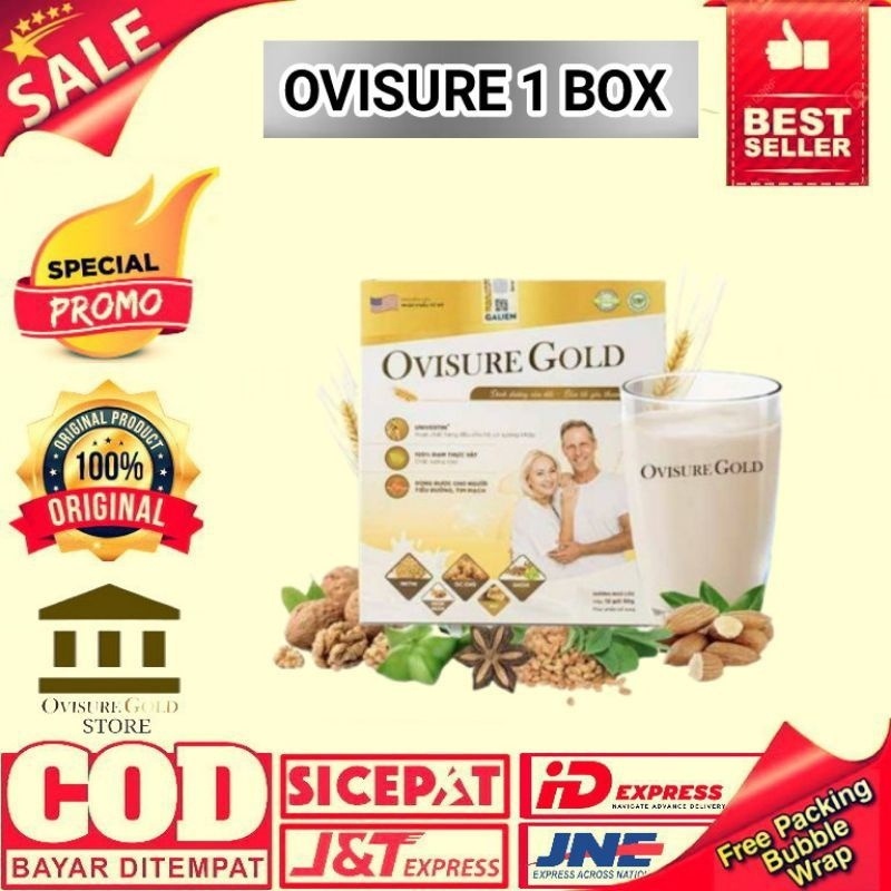 

OVISURE GOLD SUSU VITAMIN TULANG DAN SENDI NYERI OTOT ASTEOPOROSIS OSTEOARTHRITIS