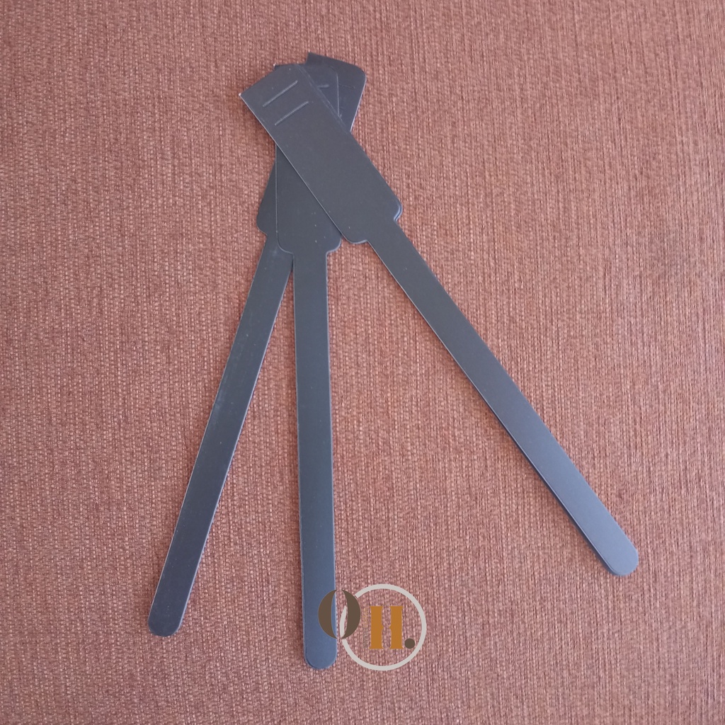 Gelang Pasien Dewasa Polos - Gelang Identitas Pasien - Gelang Pasien Hitam