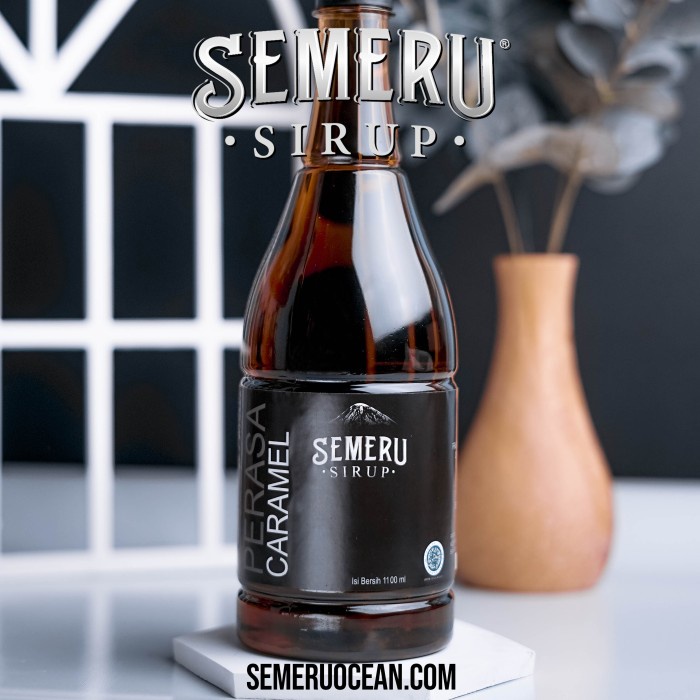 

Sirup Semeru Rasa Caramel - 1100 ml