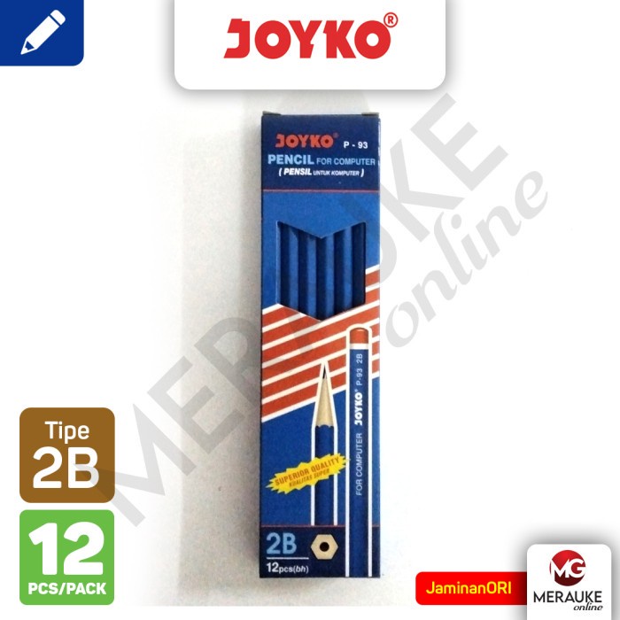 

Pensil Joyko P- 93 | 2B | 1 Box 12 Pcs