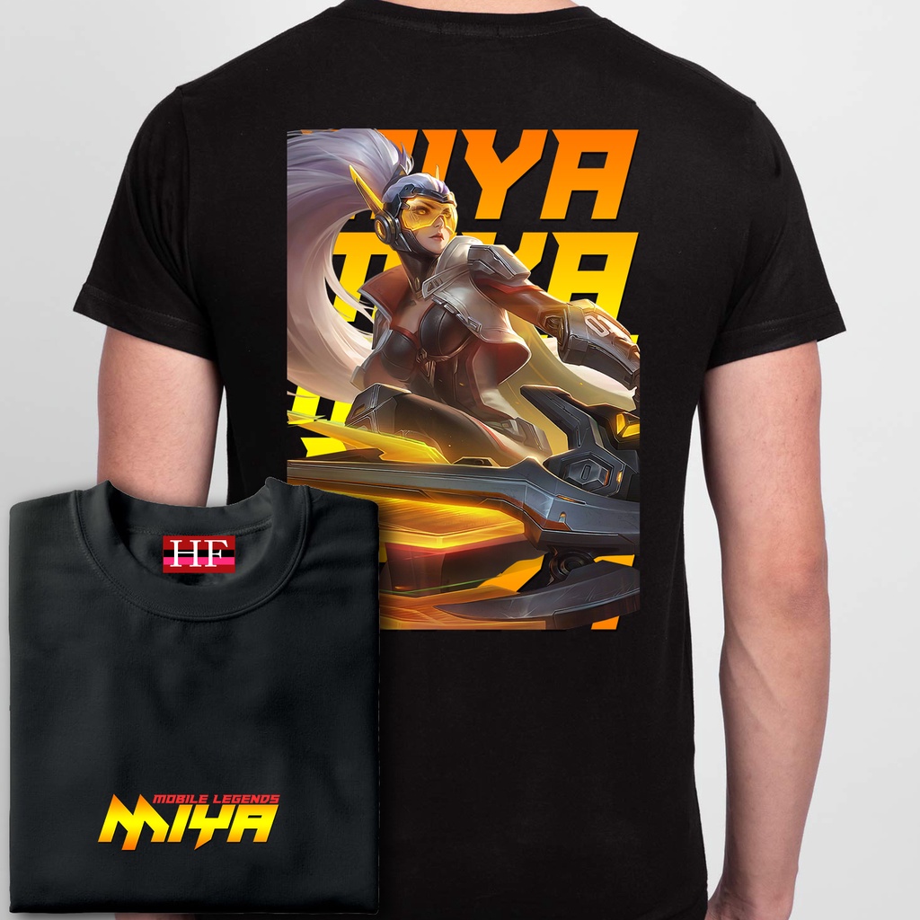 Shirt Miya Legend Skin T-shirt mobile legends tshirt for men unisex mlbb ml tees Kaos Unisex Size