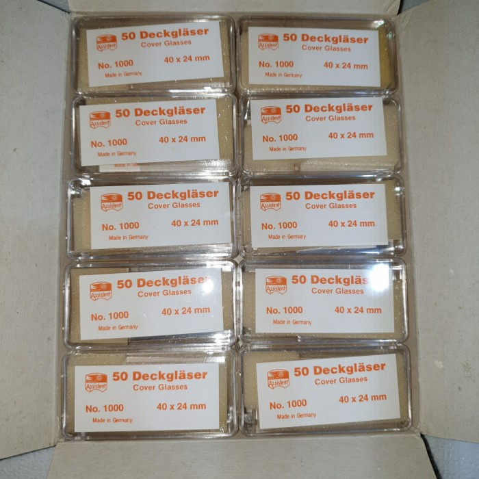 ASSISTEN (Germany ) Cover glass 40x24 mm