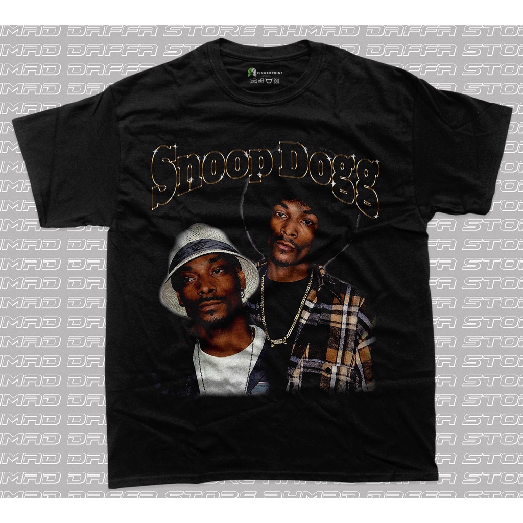 VINTAGE - Snoop Dogg T-Shirt - Baju - Kaos Vintage - Cotton Combed 24s
