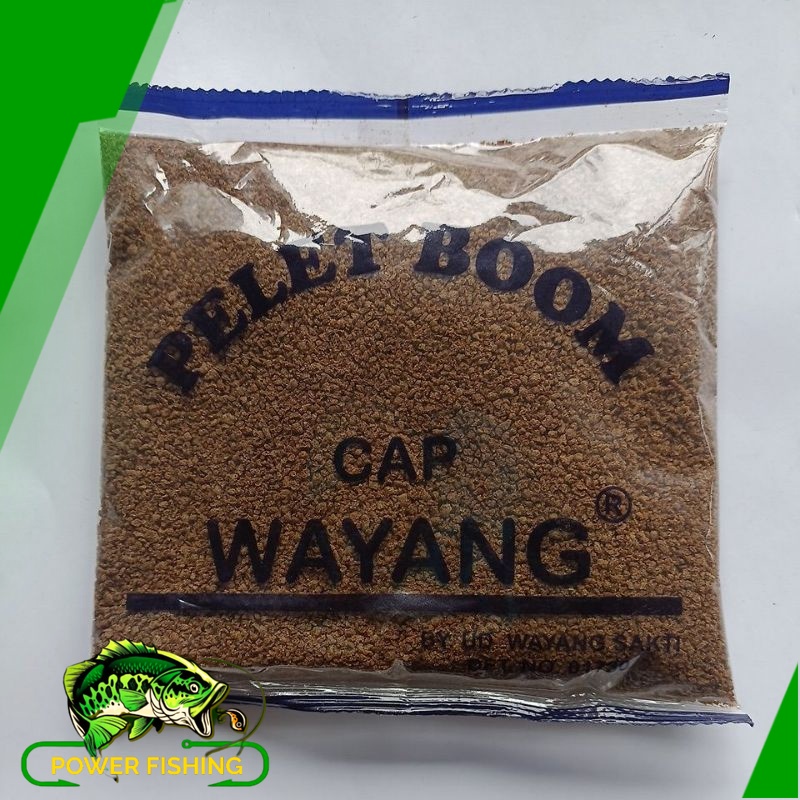 Pelet bom cap wayang/ umpan wayang pelet boom
