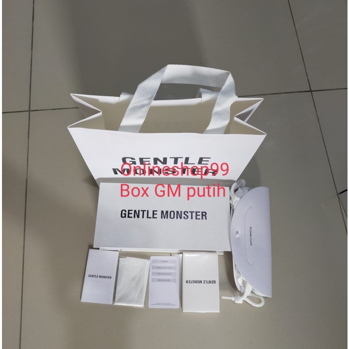 promo ✨ -Kacamata Gentle monster Rafii bening meh - bening rafi, box sleting