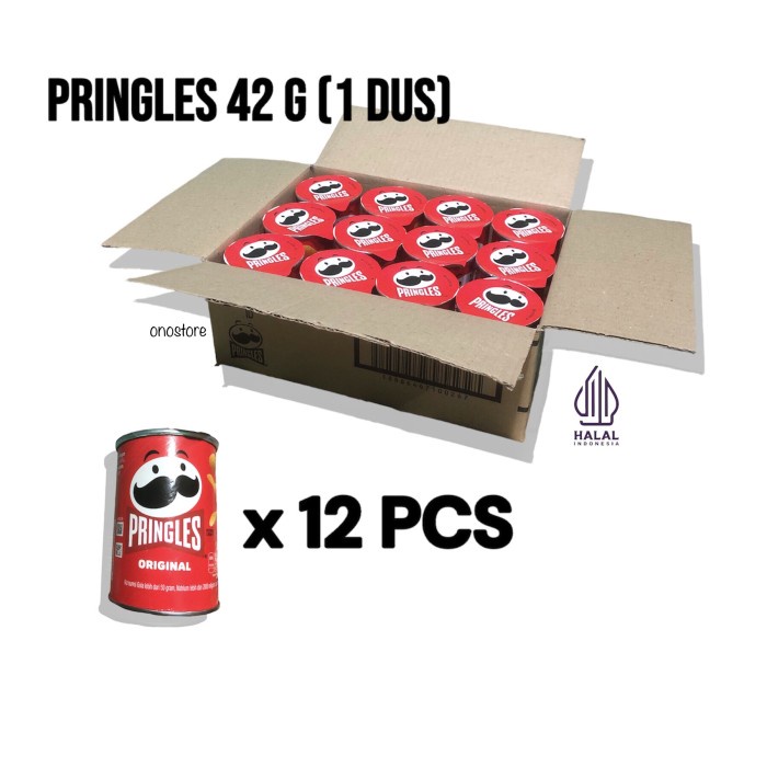

[SUKSES] MURAH Pringles 42 gram Mini Original 1 Dus