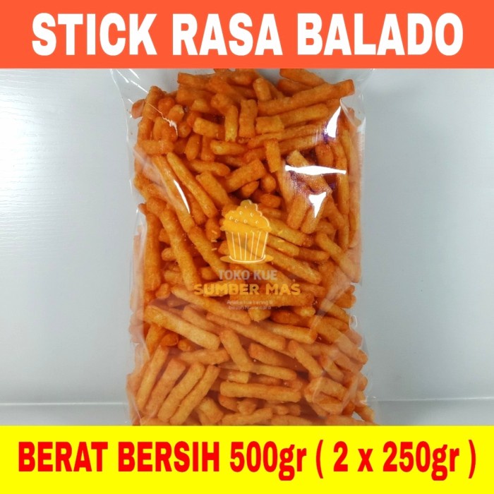 

[SUKSES] STIK / STIK BALADO / STIK TES / STIK KILOAN 500 GR Balado, 500 gram
