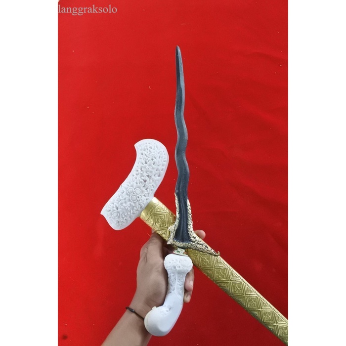 

keris langitan MEGANTORO kinatah ukir g4d1ng kw KP - bilahan saja antik