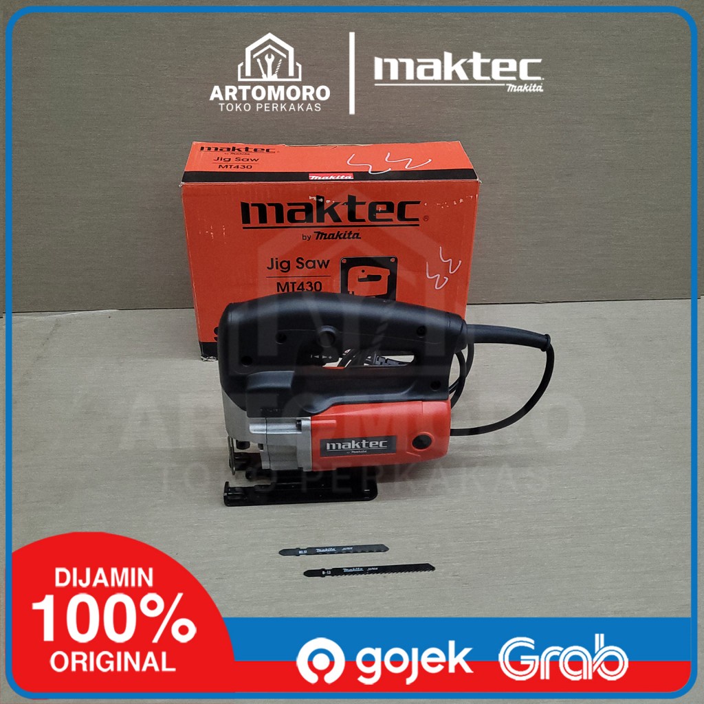 Mesin Gergaji Listrik MT430 Clean Cut Jigsaw Makita Maktec