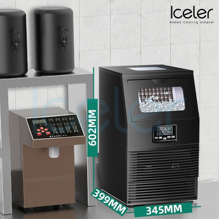 Iceler Mesin Pembuat Es Batu 40kg Perhari Iceler Ice Cube Maker untuk