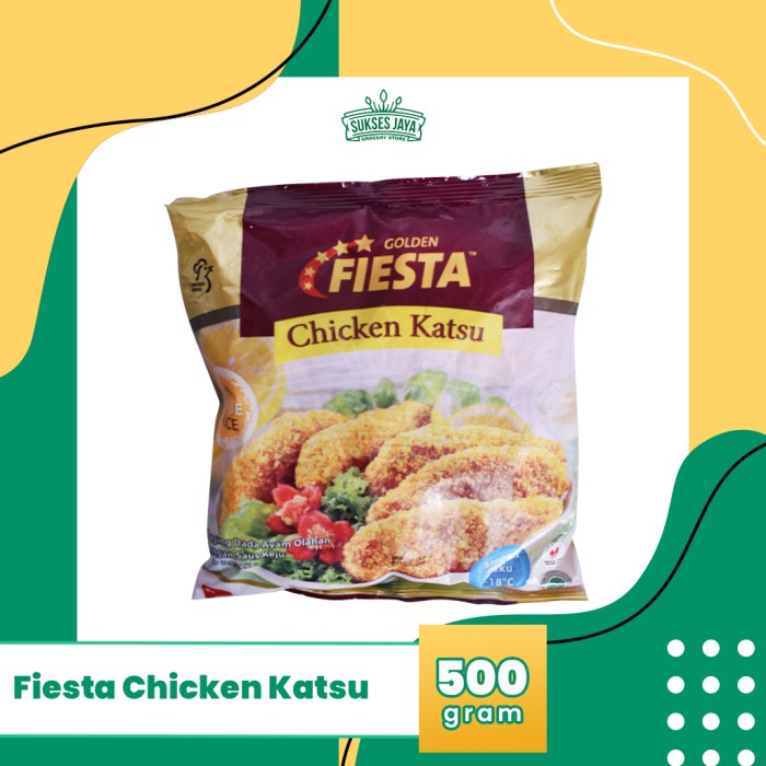 

Fiesta Golden Chicken Katsu 500 Gram