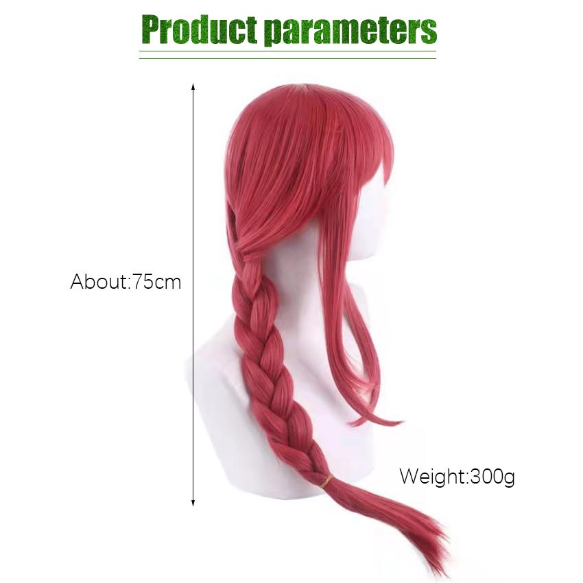 Wig Rambut Palsu Makima Cosplay Makima Anime Chainsaw Man Makima