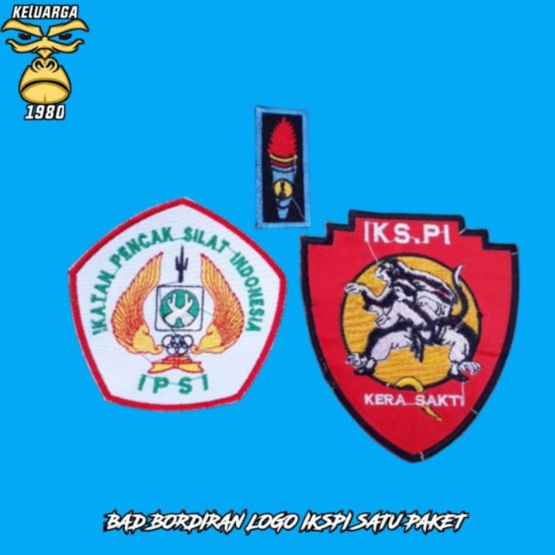 Bordir Bed bordiran IPSI,obor,logo IKSPI