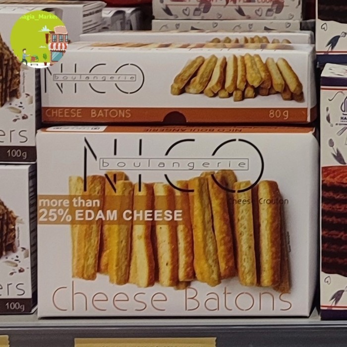 

Nico Baulangerie Cheese Batons 80gr
