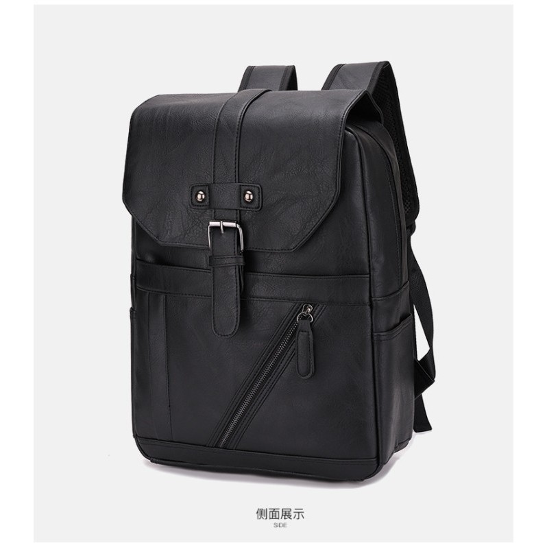 Tas Ransel Kulit pria wanita / tas laptop ransel backpack import