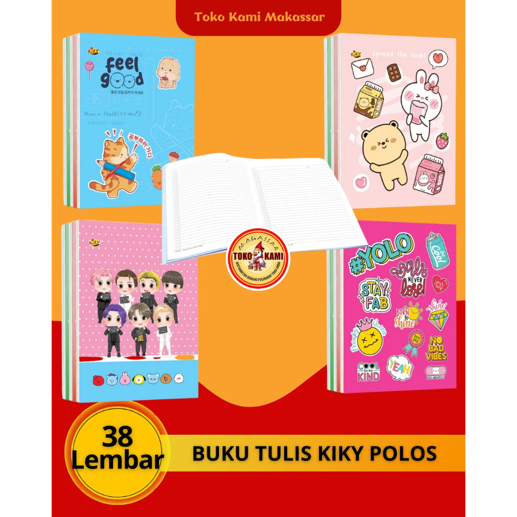 

Buku Tulis Kiky Polos