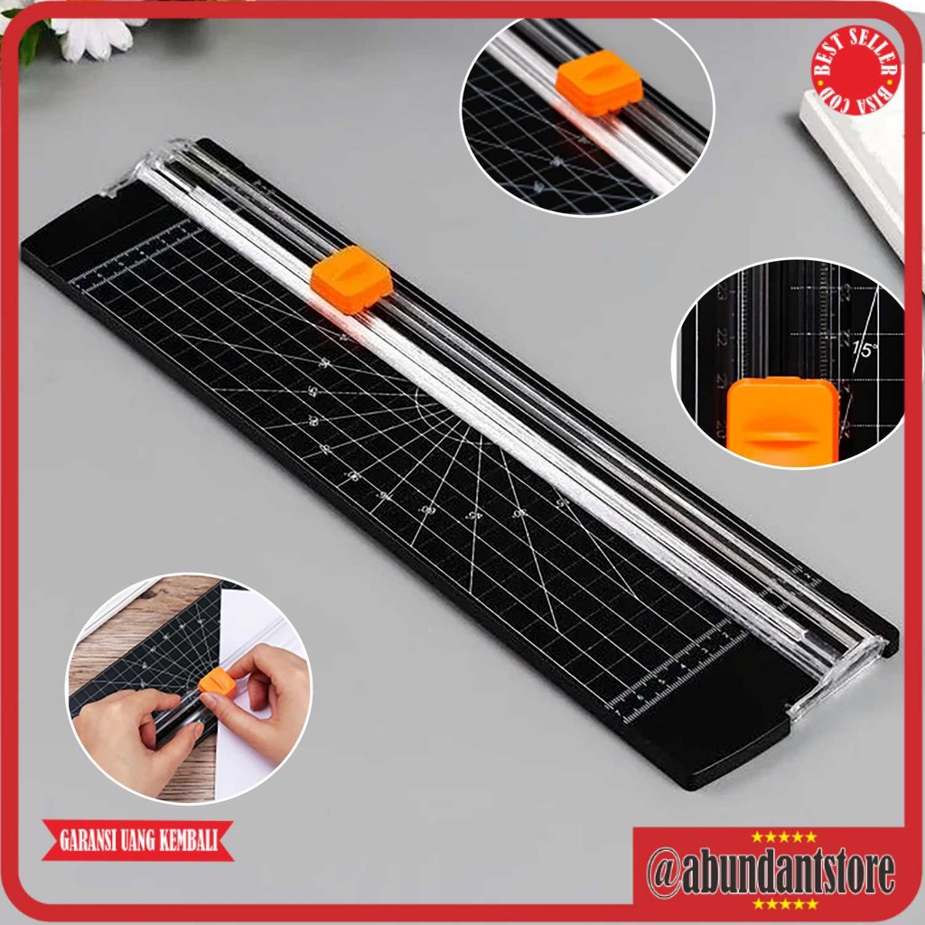 

YOAI Paper Trimmer Cutter Portable Alat Pemotong Kertas A4 - Y-33