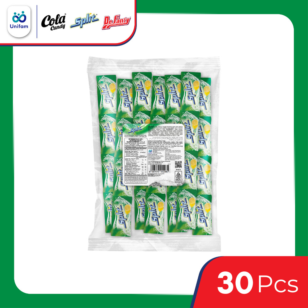 

Split Permen Soda Lemon - Renceng 1 Bag (Isi 30Pcs)