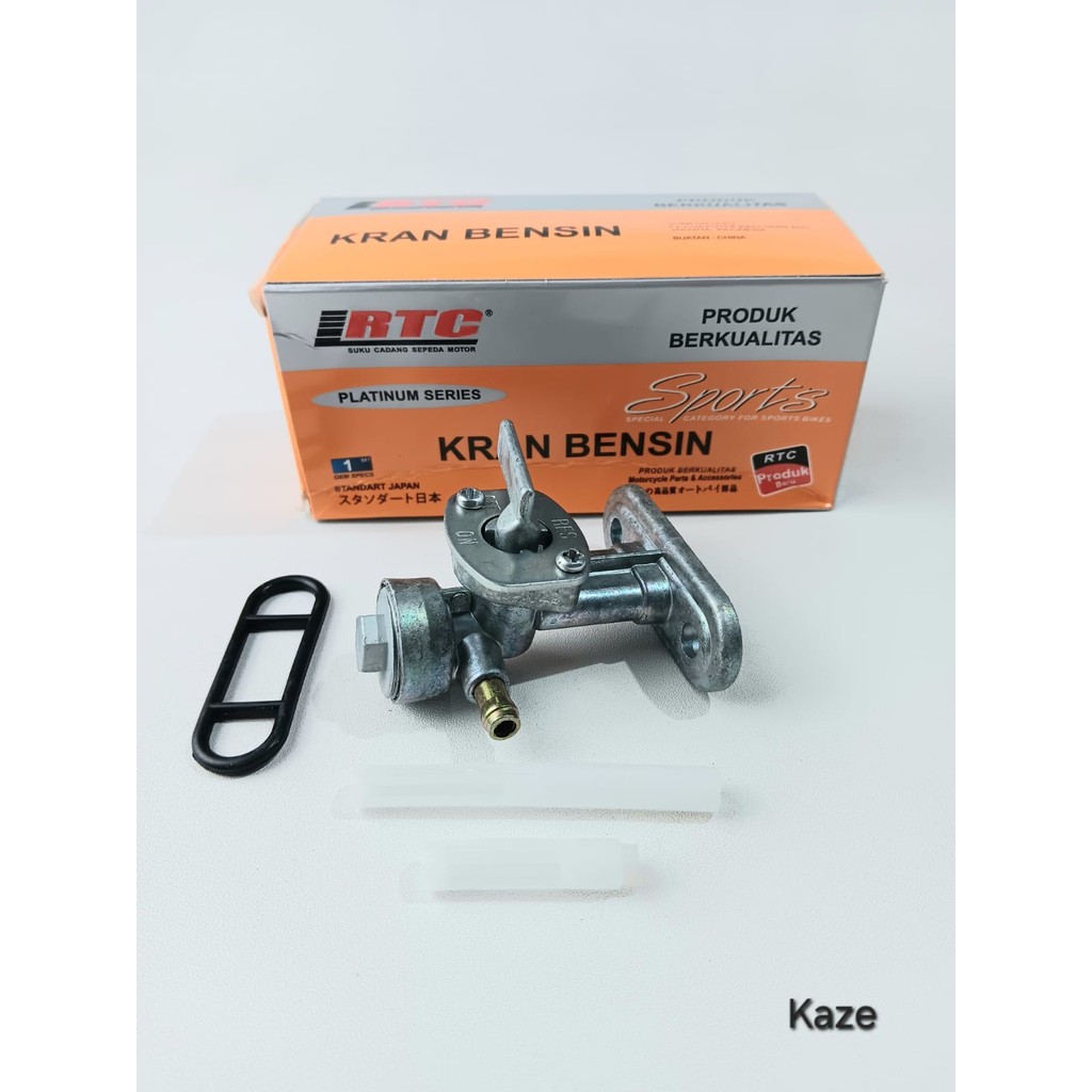 Keran Bensin Kran Bensin Kaze Fuel Cock Membran Assy Kawasaki Kaze Motor Bebek RTC MotorZone
