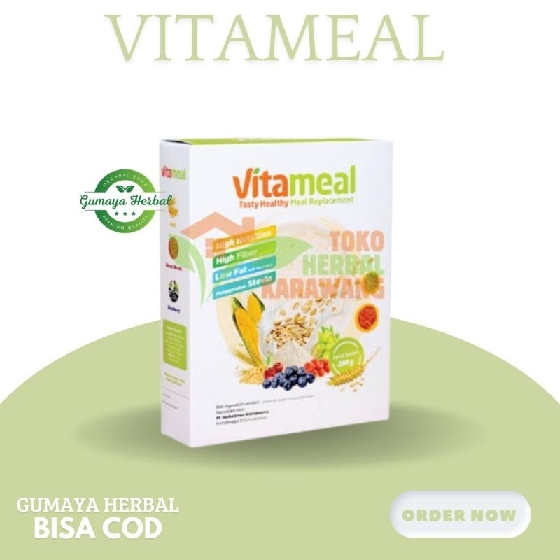 

Vitameal Sereal - Vita Meal Sereal Alami Multigrain Penurun Gula Darah Tinggi Obat Diabetes Kolestrol