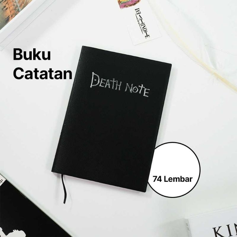 

IRIS LYO Buku Catatan Jurnal Anime Death Note Book Leather Case