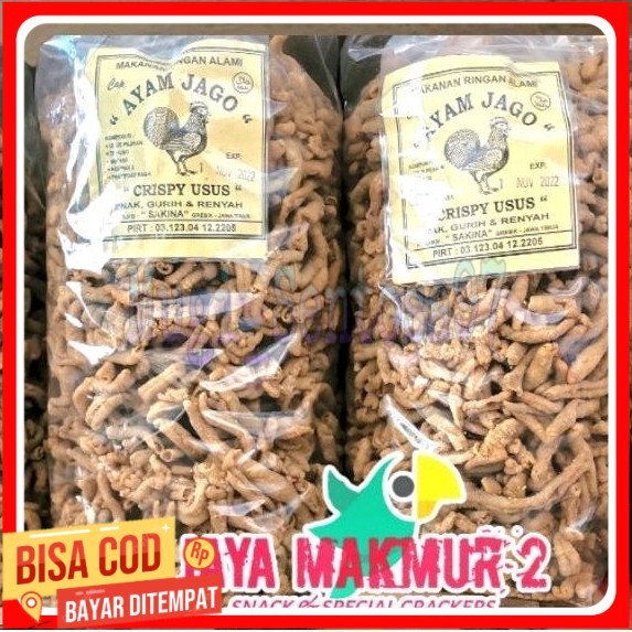 

keripik usus ayam 1kg super crispy