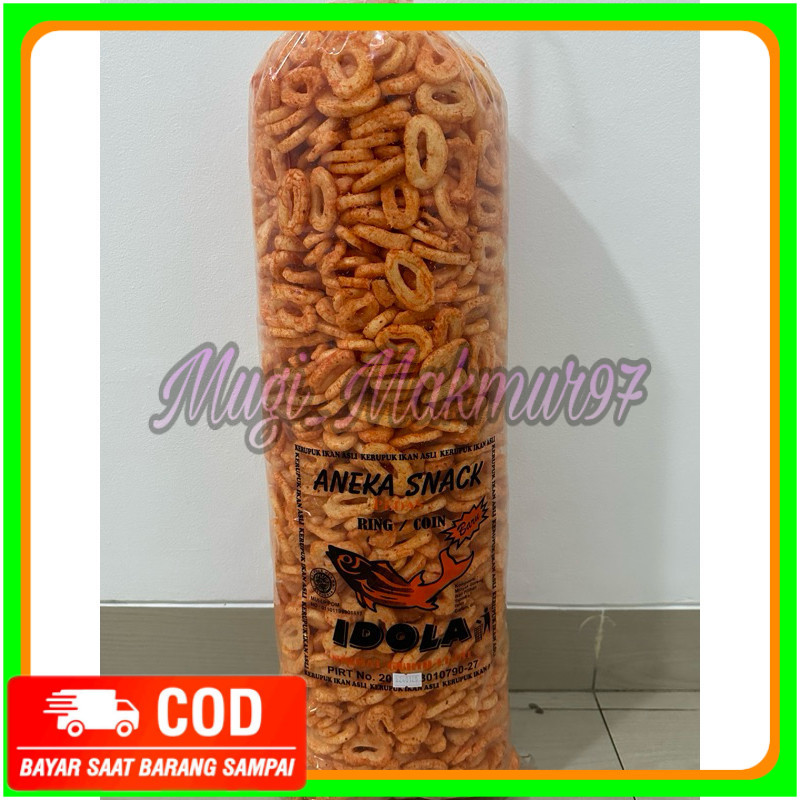 

Kerupuk Ring Pedas Rasa Balado 1000 gr
