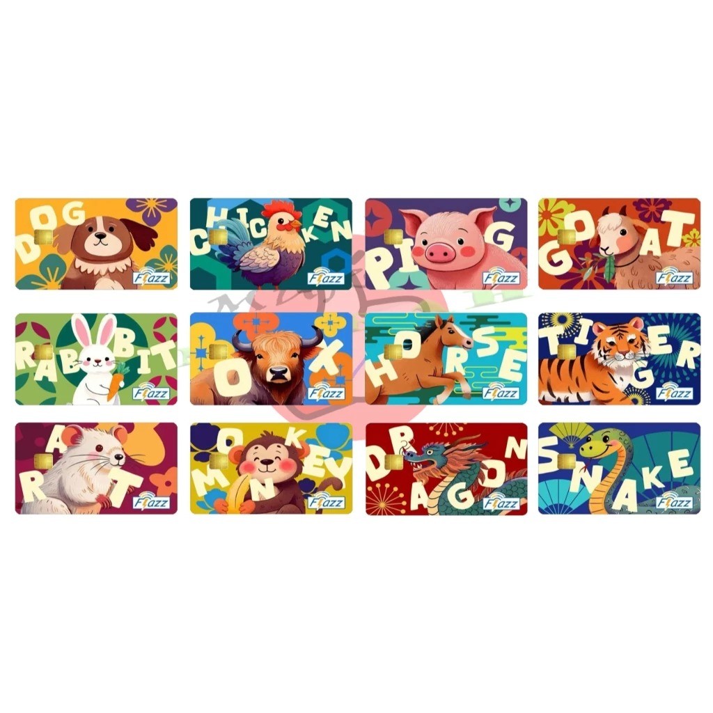 KARTU FLAZZ BCA LIMITED EDITION GEN 2 EDISI 12 SHIO IMLEK