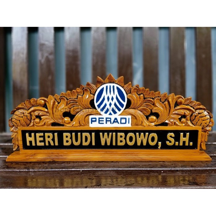 

PAPAN NAMA + PAPAN NAMA MEJA UKIR + PAPAN NAMA MEJA KANTOR (KAYU JATI) SU6884