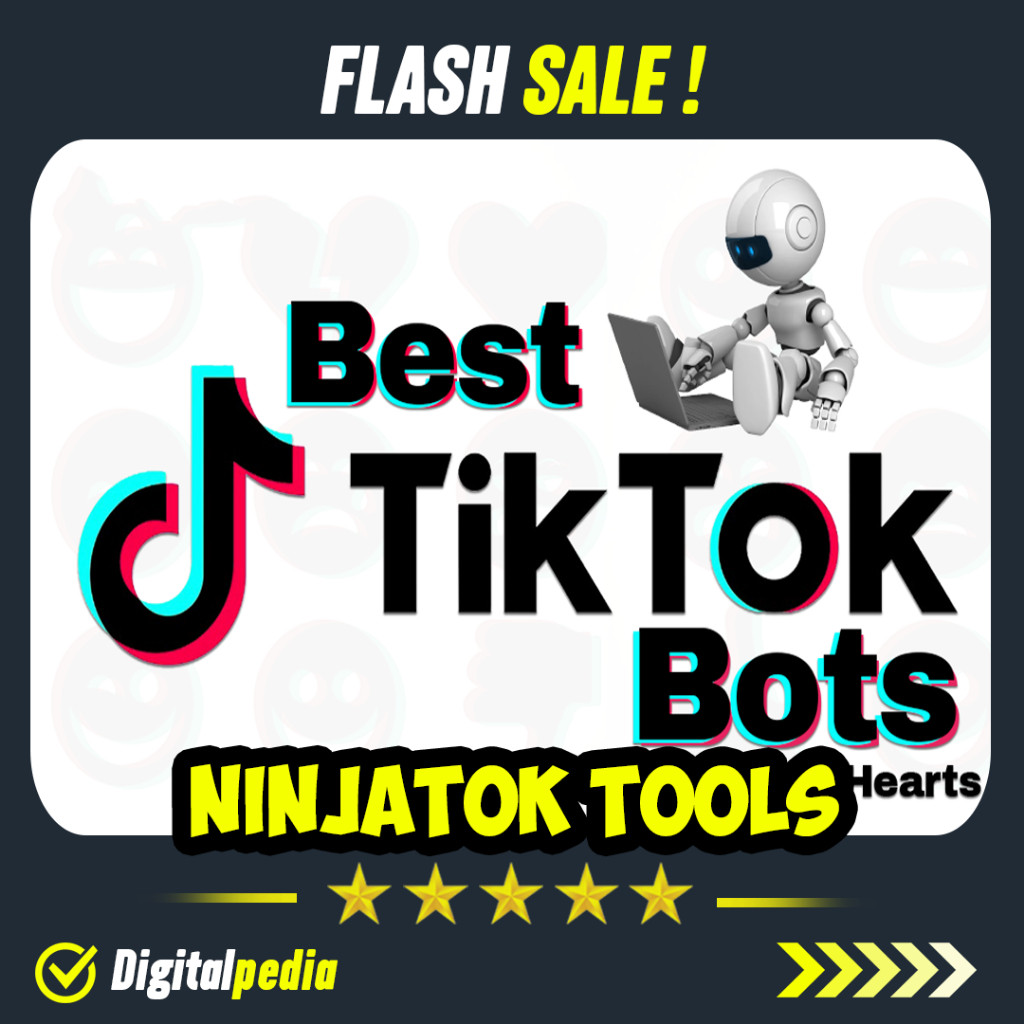 Aplikasi Ninja Tok Unlimited Ninjatok Tools Automation Tiktok Follow Likes Komen Comment