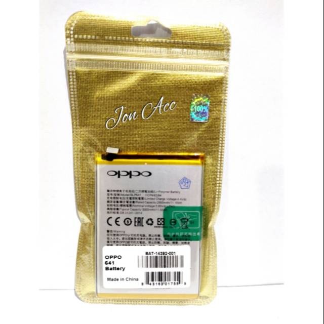Baterai Oppo A71 BL-641 A71 .Original 100%.....