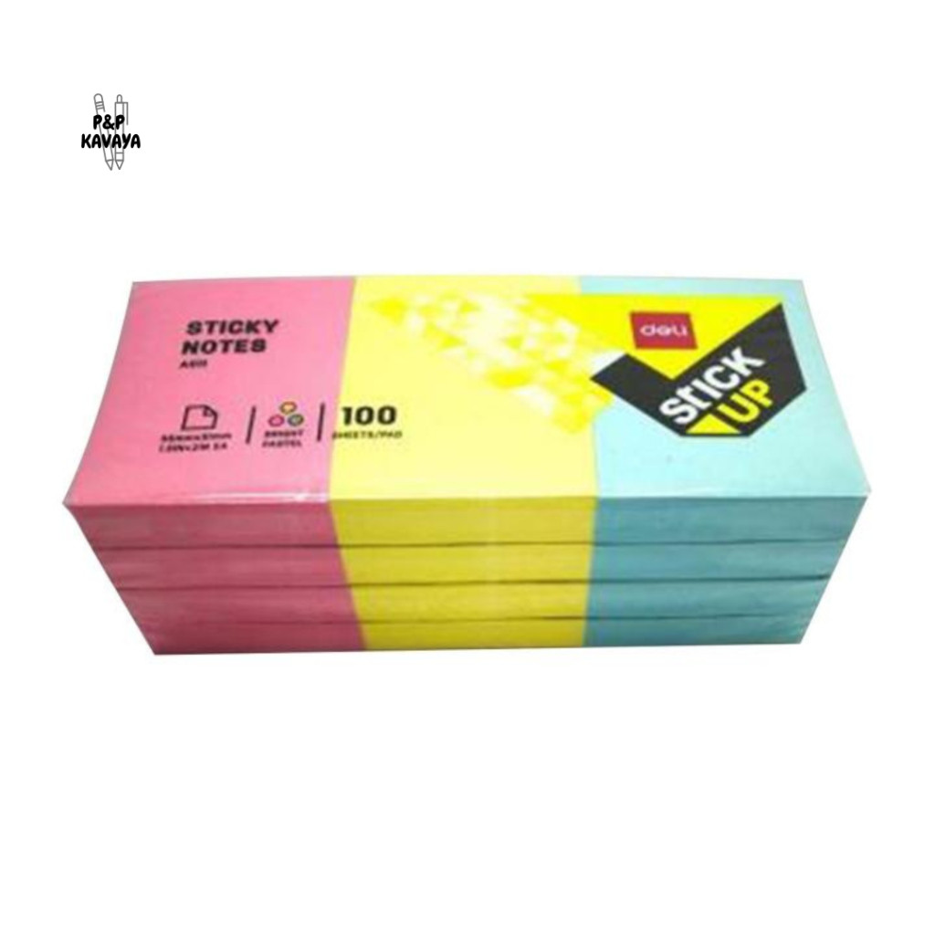 

Sticky Notes Deli EA01103 38×51mm 1.5''×2'' 100 Sheet