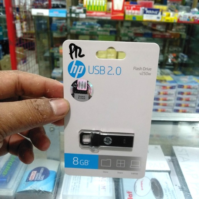 Flesdisk Hp 8 GB originall
