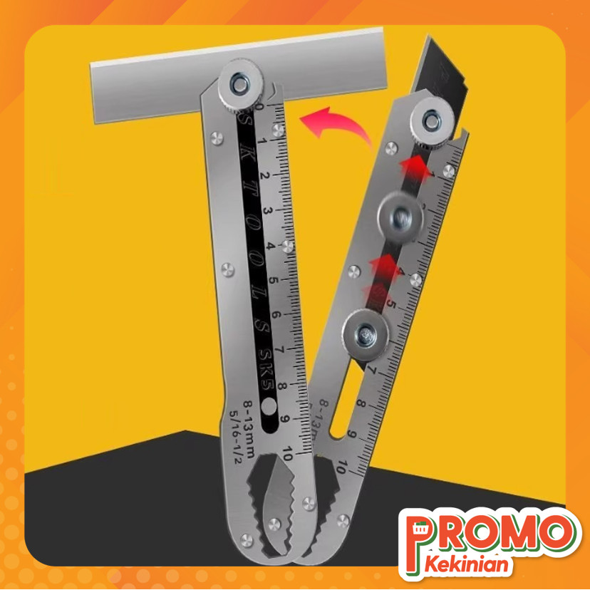 

Promo Kekinian - 6511 Cutter Stainless Steel Portable / Pemotong Keras dengan Pembuka Botol