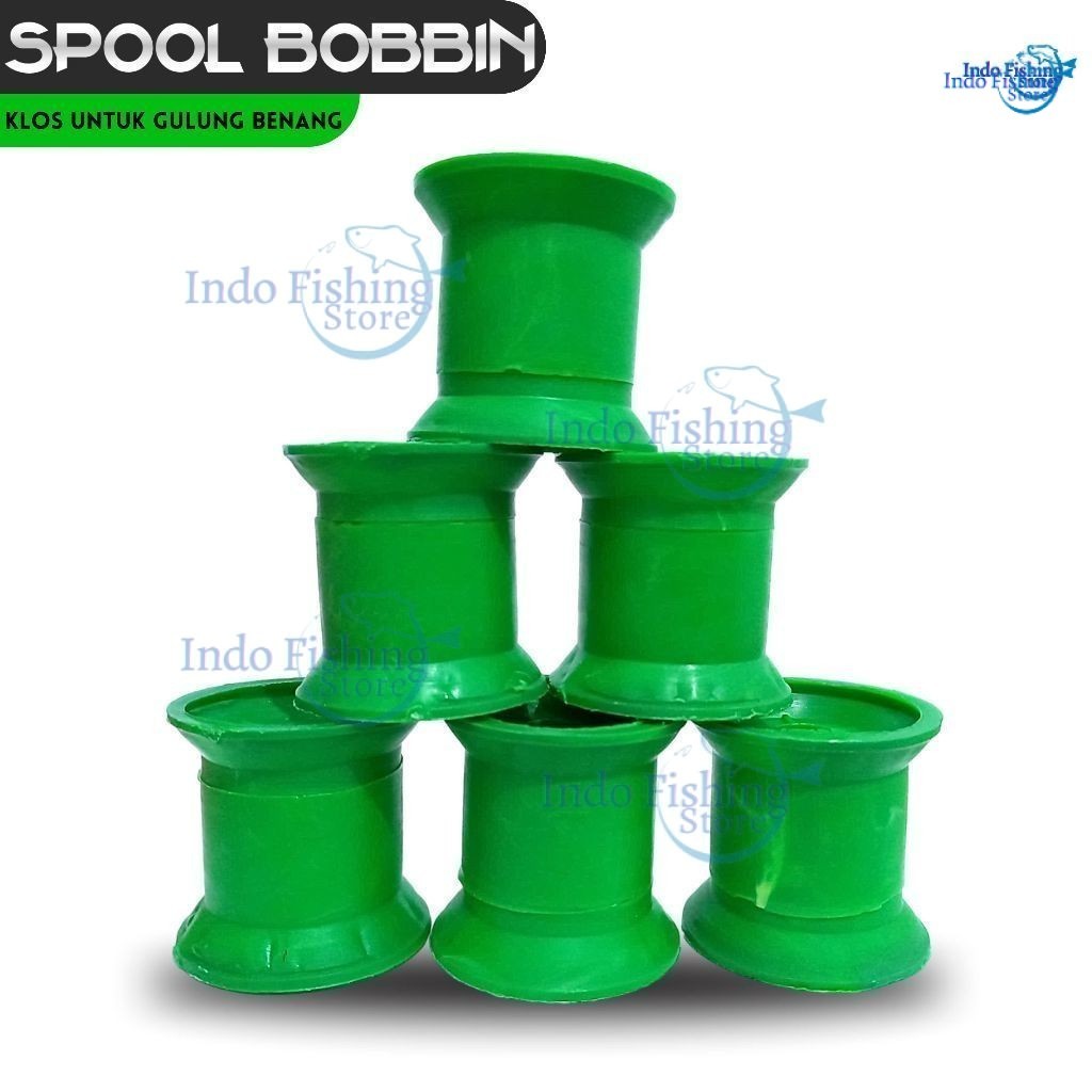 Klos Bobbin Spool 500 yards Spol Bobin Kosongan untuk Gulungan Senar Kevlar Assist Hook Tali Benang 