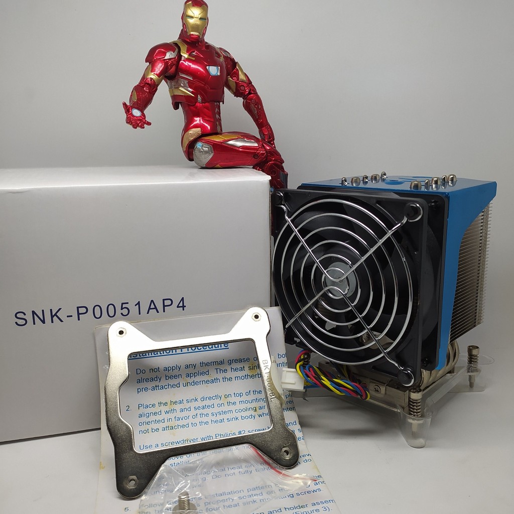 Supermicro SNK-P0051AP4 4U CPU Heatsink Socket LGA1155/1150/1151