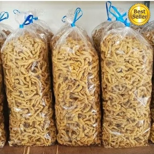 

Keripik Usus Termurah Terenak Kemasan Besar 1Kg