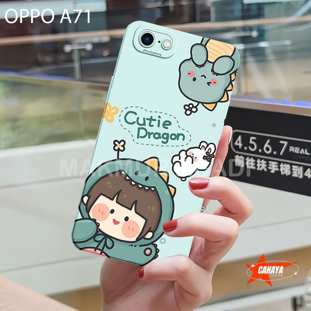 [Nowcase] Silikon Case Oppo A71 A83 A39 A57 Lama Softcase Pro Camera Cassing Terbaru Motif Bear Dino