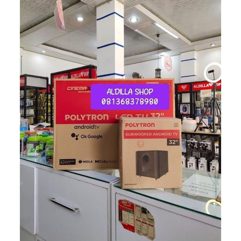 Polytron Android TV Subwoofer 43inch