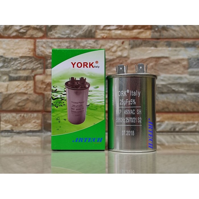 JP5822 YORK 25 UF - 450V KAPASITOR / CAPACITOR AC (CAPACITOR)