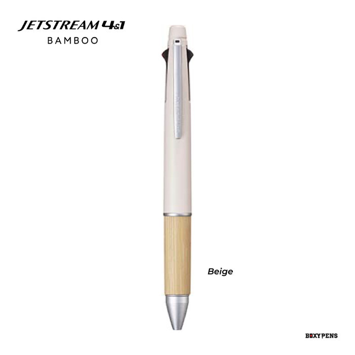 

Uni Jetstream Multifunctional Pen 4&1 Bamboo 0,5 mm - Beige