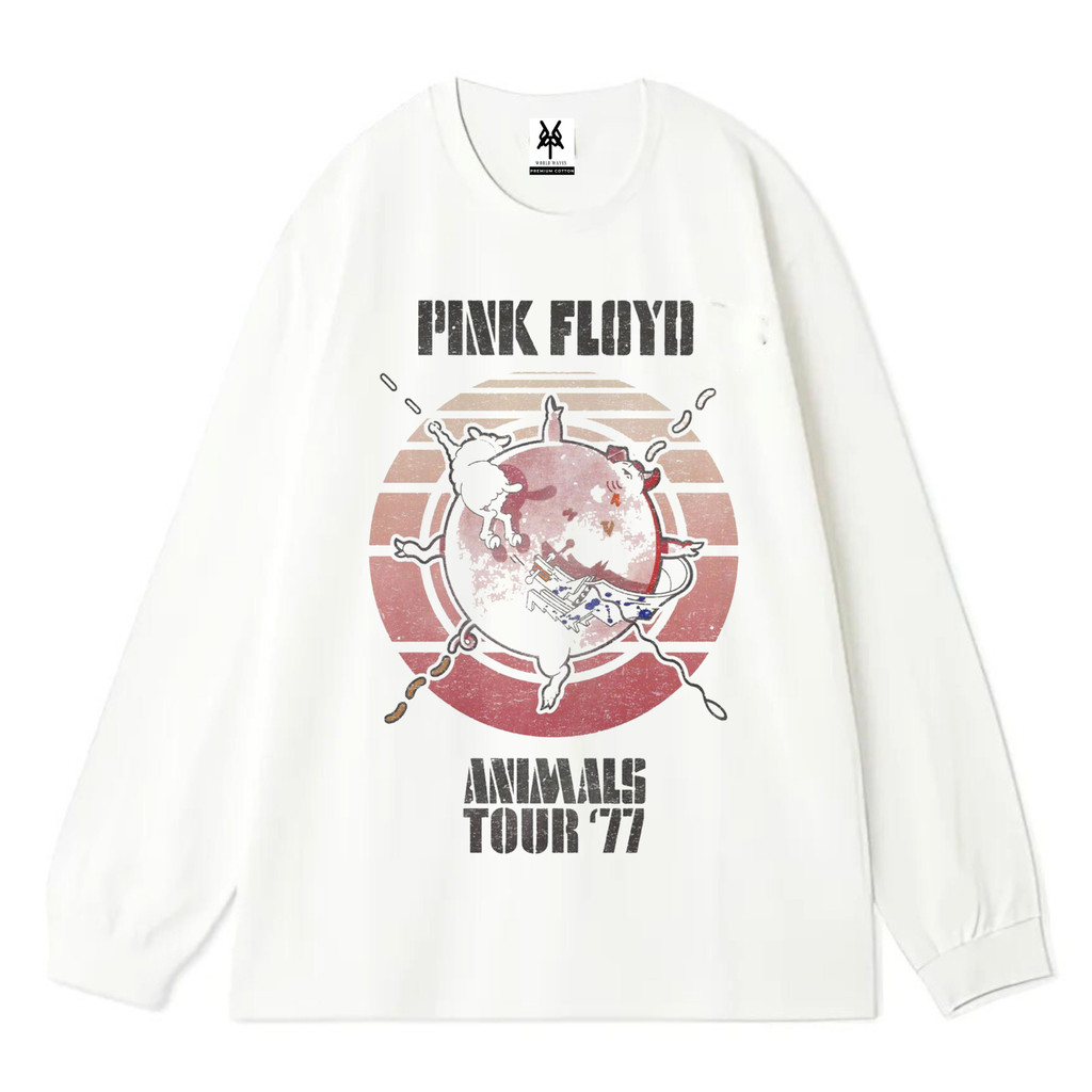 Patternmerch "pink floyd animal tour" Oversize T-Shirt | Longsleeve Oversized | Kaos