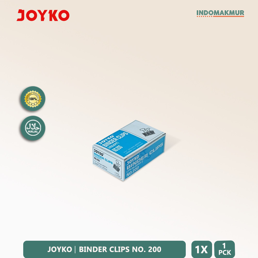 

IDM - Joyko Binder Clips - Penjepit Kertas