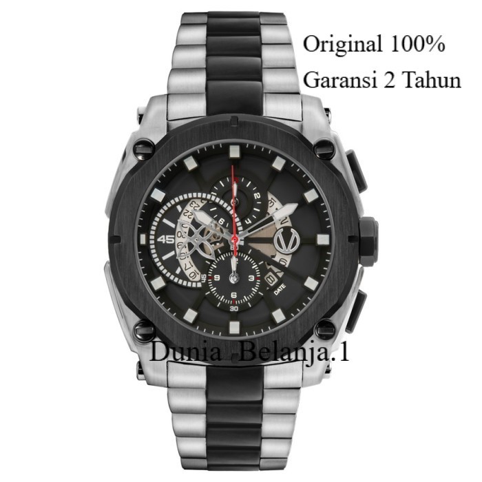 Original 100% Jam Tangan CHRIST VERRA Pria  CV 12201G-10 BLK Garansi Resmi 2 Tahun