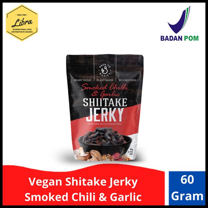 

Dj&A Vegan Shitake Jerky Smoked Chili & Garlic