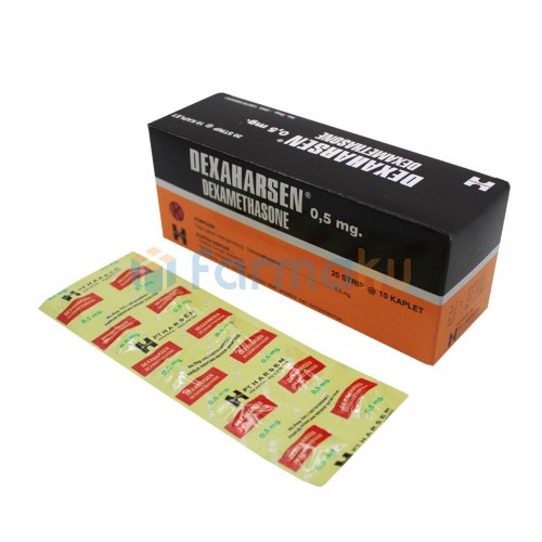 DEXAMETHASONE 0.5MG STRIP 10 TABLET