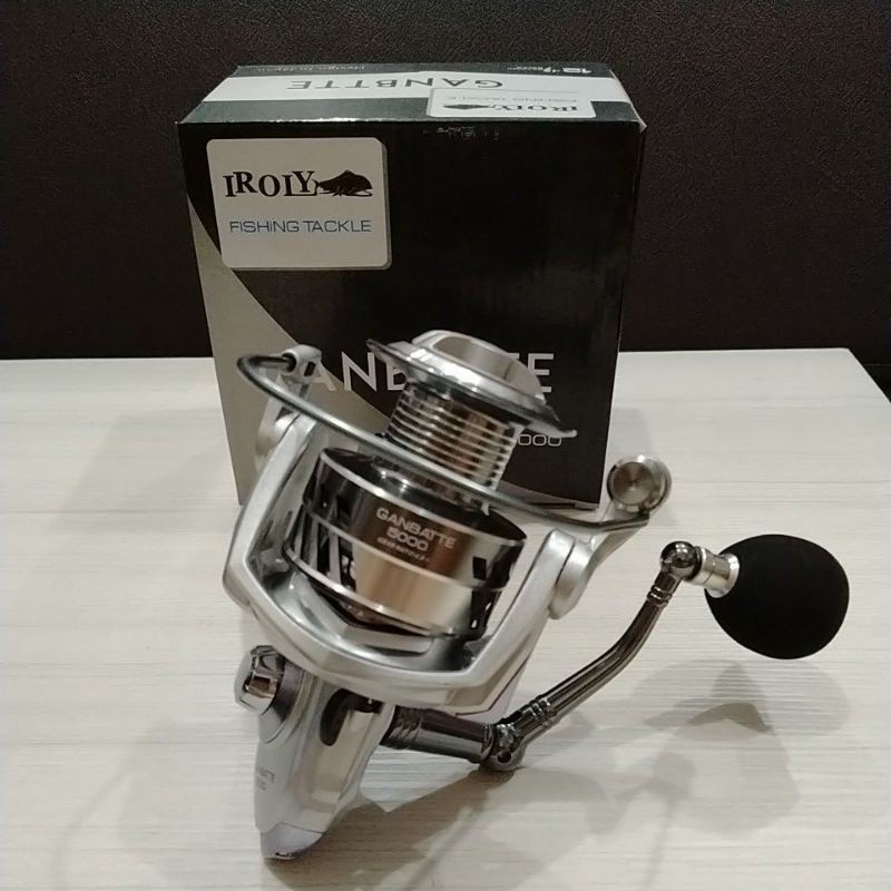Reel Iroly Ganbatte 5000 Power Handle ORI DAN PASTI AMAN